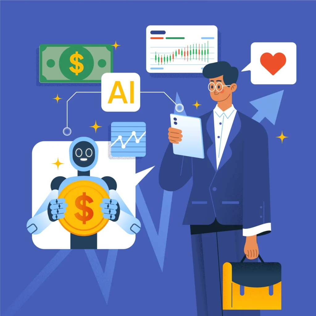 vector of ai in digital marketing