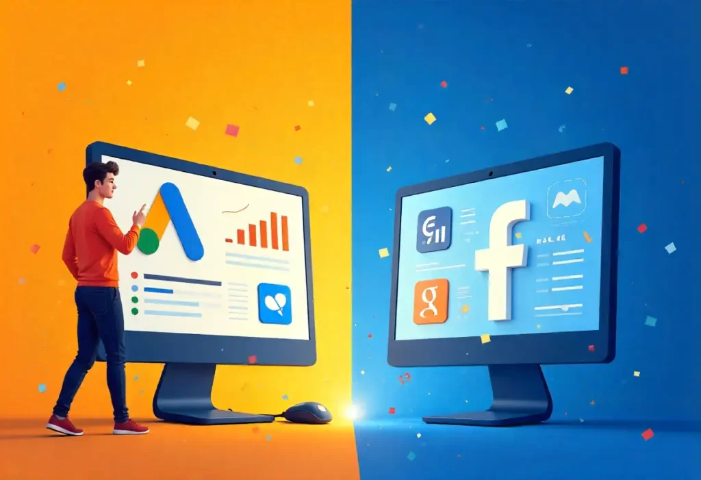 Google Ads and Facebook Ads